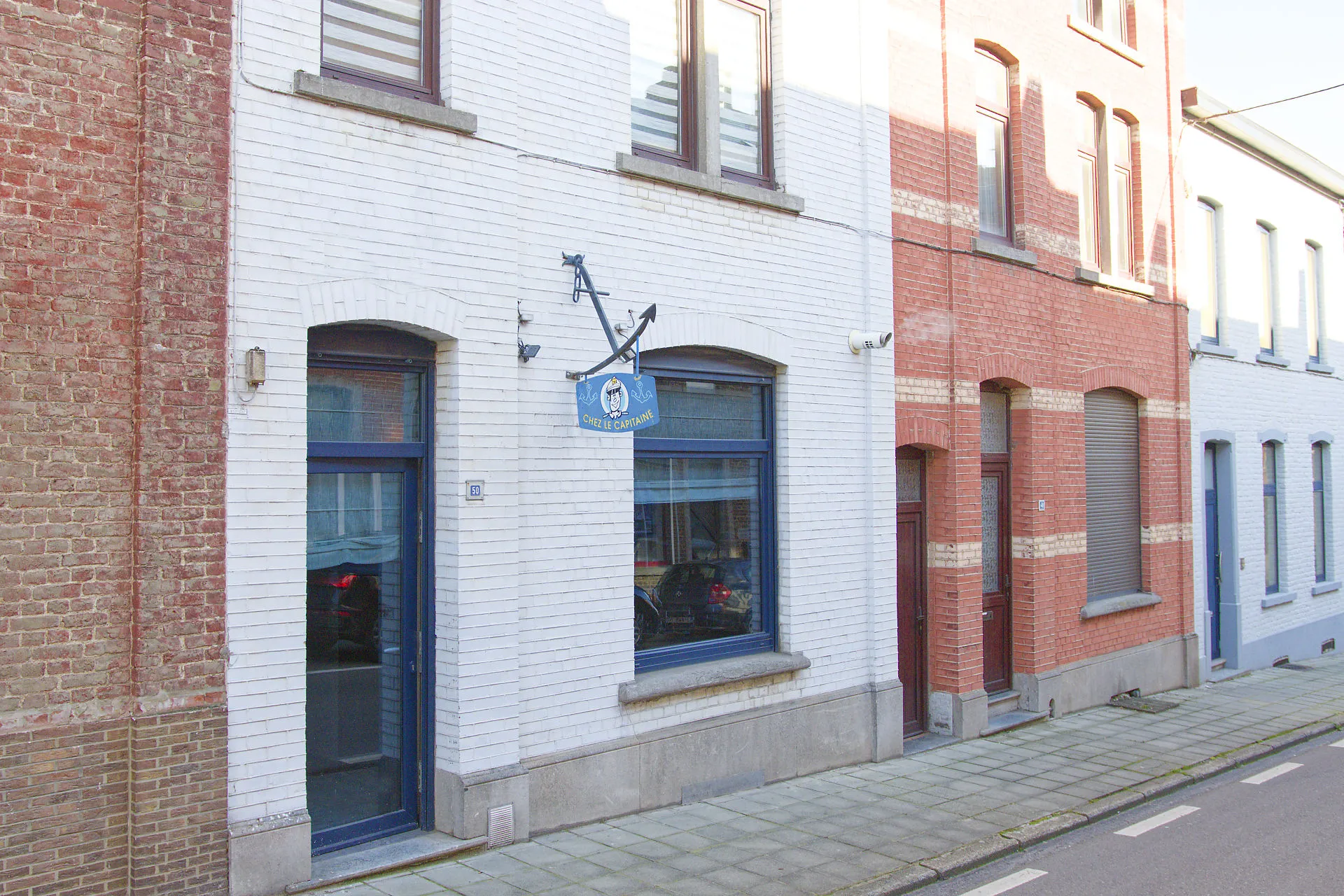 Façade blanche